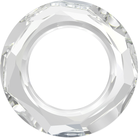 Swarovski Fancy Stone - 4139 - Round Crystal Ring